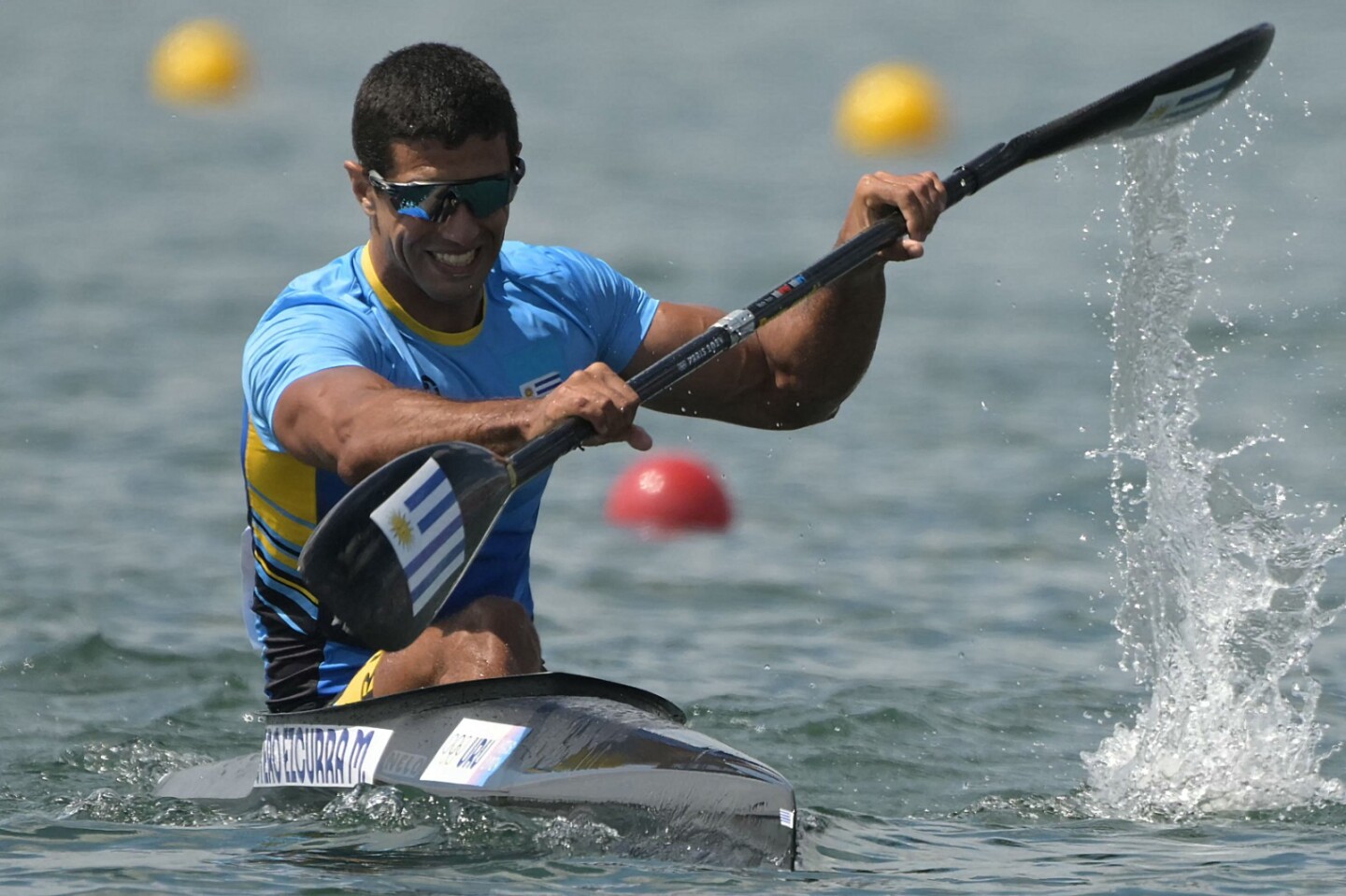 Matías Otero en los Juegos Olímpicos de París 2024.