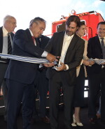 Lacalle Pou en la inauguración del Ferrocarril Central