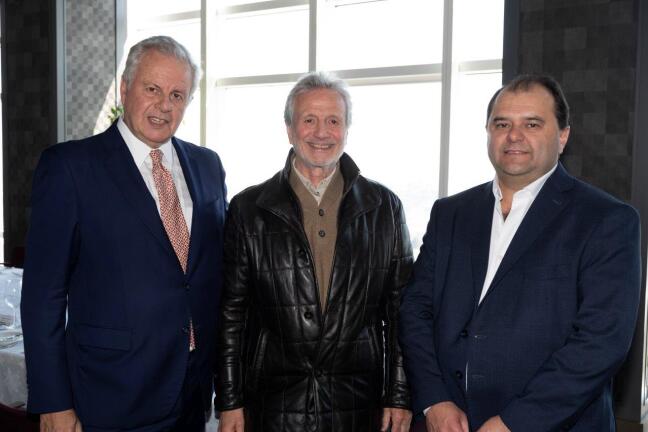 Miguel Libonatti, Ernesto Kimelman, Leonardo Isoardi.