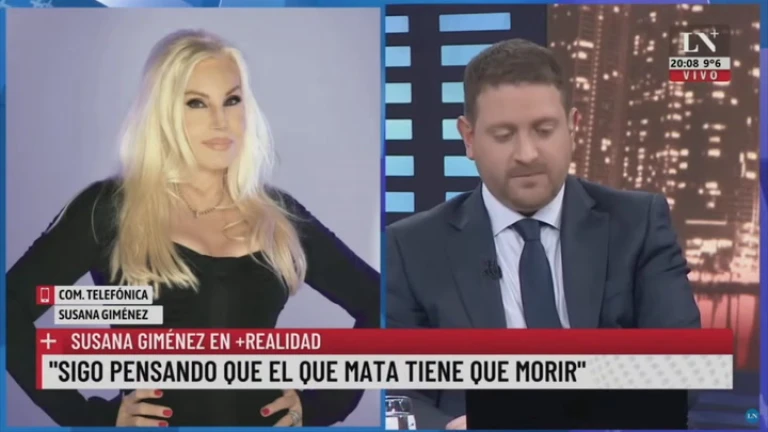 Susana Giménez habla sobre Luis Lacalle Pou