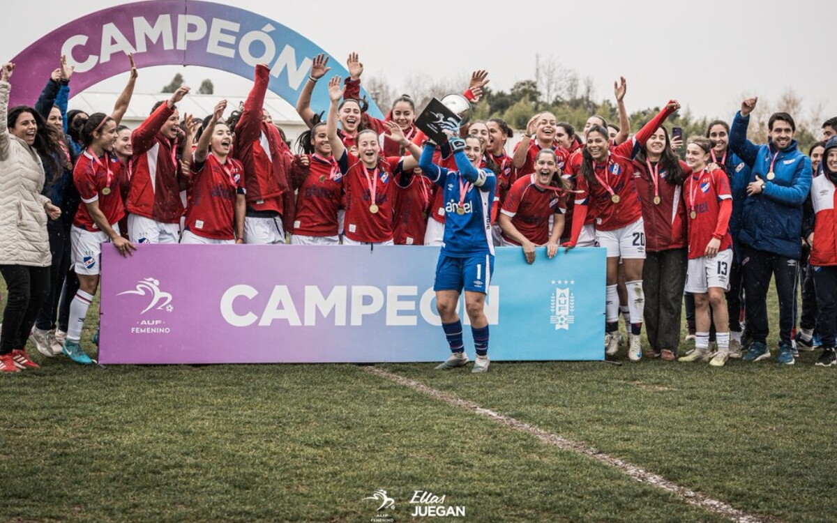 Nacional femenino campeón del Torneo Apertura 2026 tras vencer a Montevideo Wanderers.