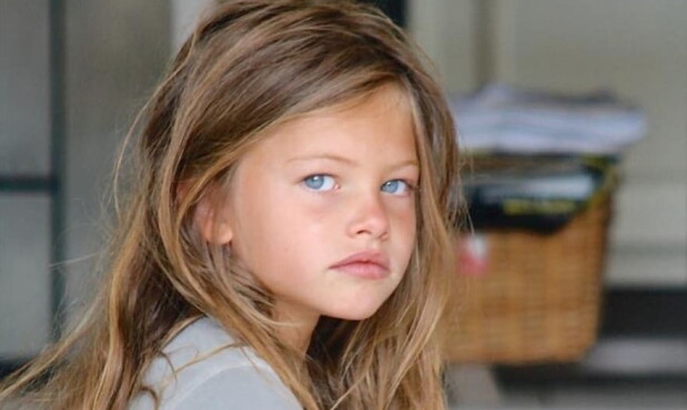 Thylane Blondeau se hizo reconocido en todo el planeta porque fue nombrada como “la niña más bella del mundo” por la revista TC Candler
