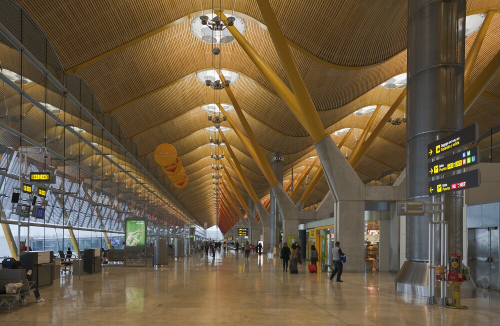 Aeropuerto de Madrid, Barajas. Foto: Wikipedia