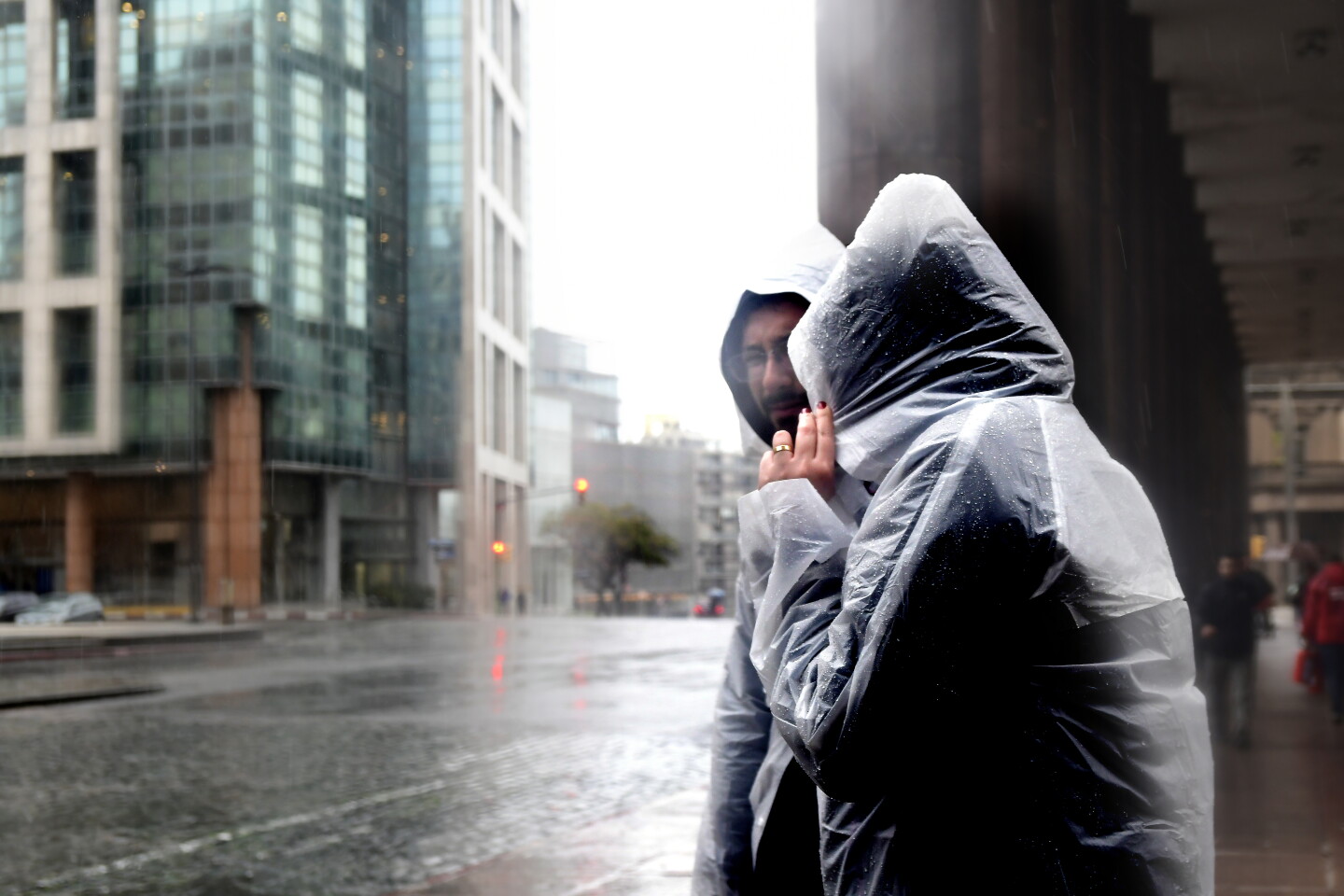 Intensas lluvias en Montevideo