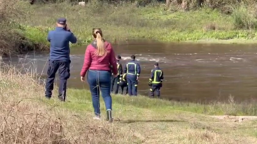 Operativo de Búsqueda de Andrés, Francisco y Alfonsina Morosini en el arroyo Dos Esteban en Río Negro