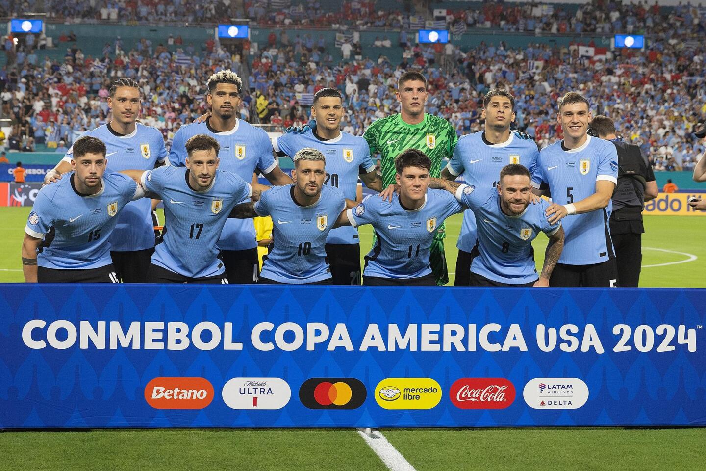 Selección uruguaya previa ante debut Copa América 2024