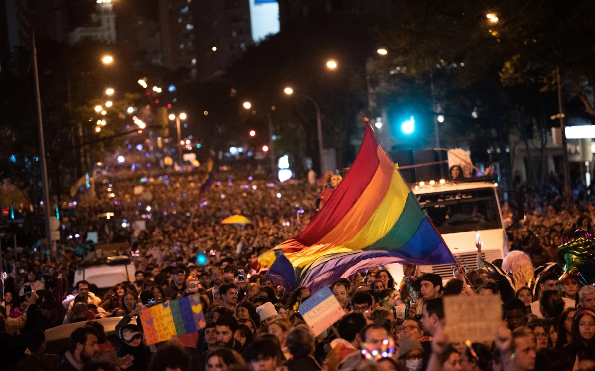 Marcha de la Diversidad 2026: cortes de tránsito y desvíos de ómnibus en Montevideo