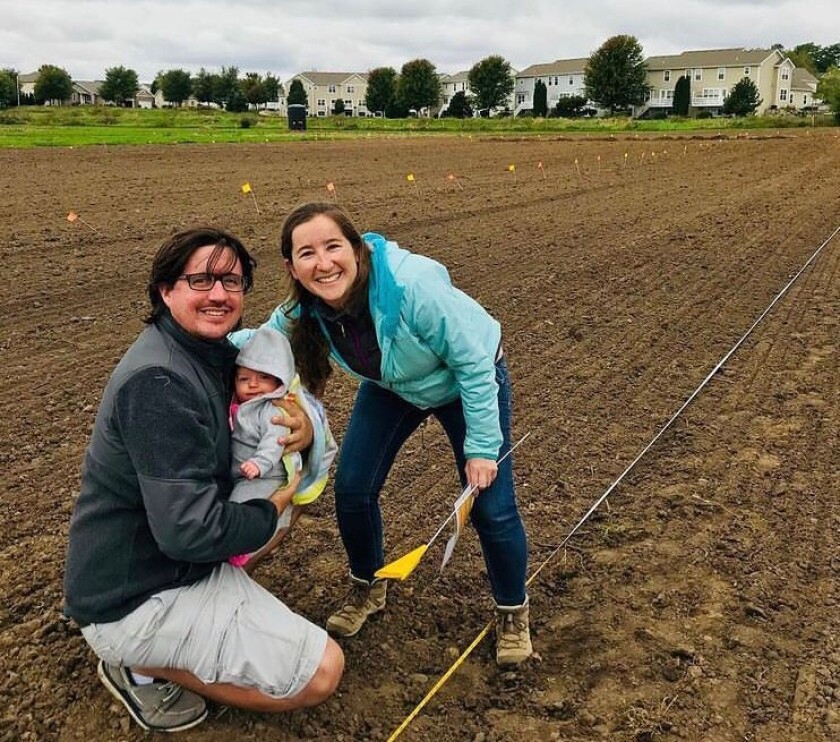 Pablo González Barrios y su familia