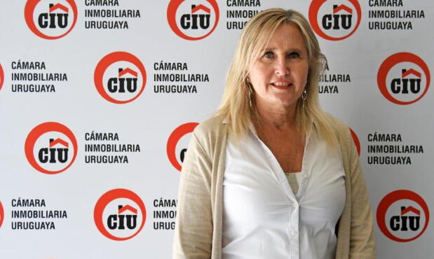 Beatriz Carámbula, presidente de la Cámara Inmobiliaria Uruguaya.