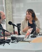 Claudia Fernández invitada en "Así las cosas", en el streaming de TV Ciudad.