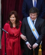 Cristina Kirchner y Javier Milei