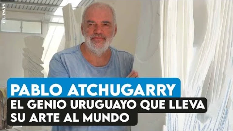 Entrevista con Pablo Atchugarry en el MACA 
