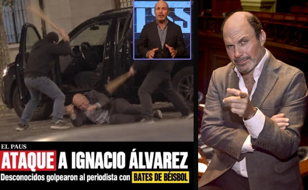 Nacho Álvarez desmintió "brutal ataque a palos" en su contra y se burló de un insólito detalle