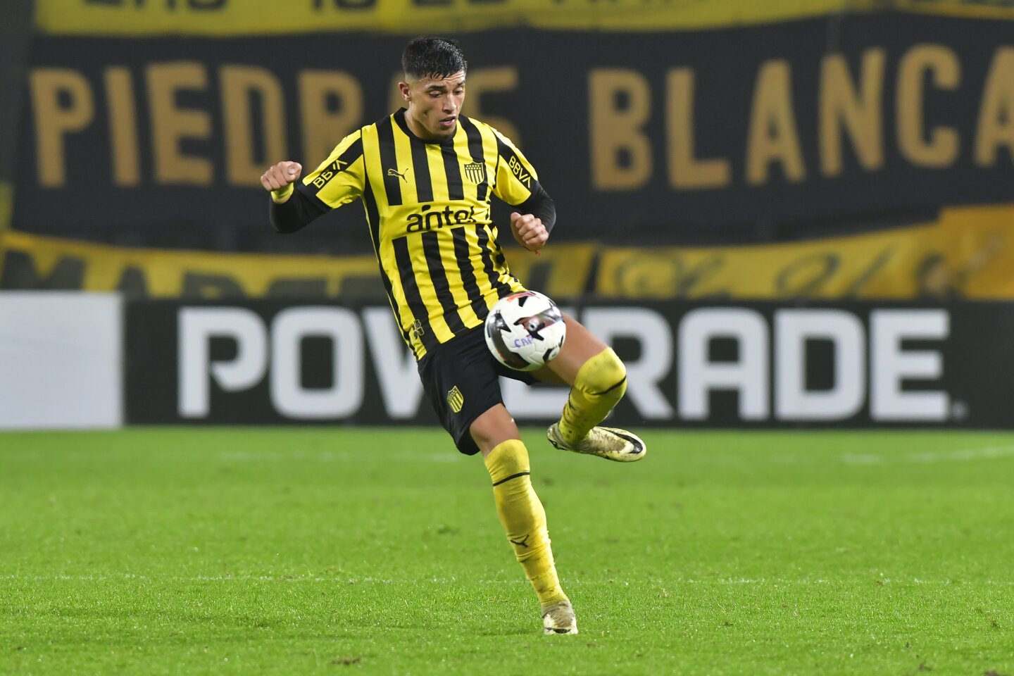 Guzmán Rodríguez, uno de los pilares defensivos de Peñarol en la temporada 2024.