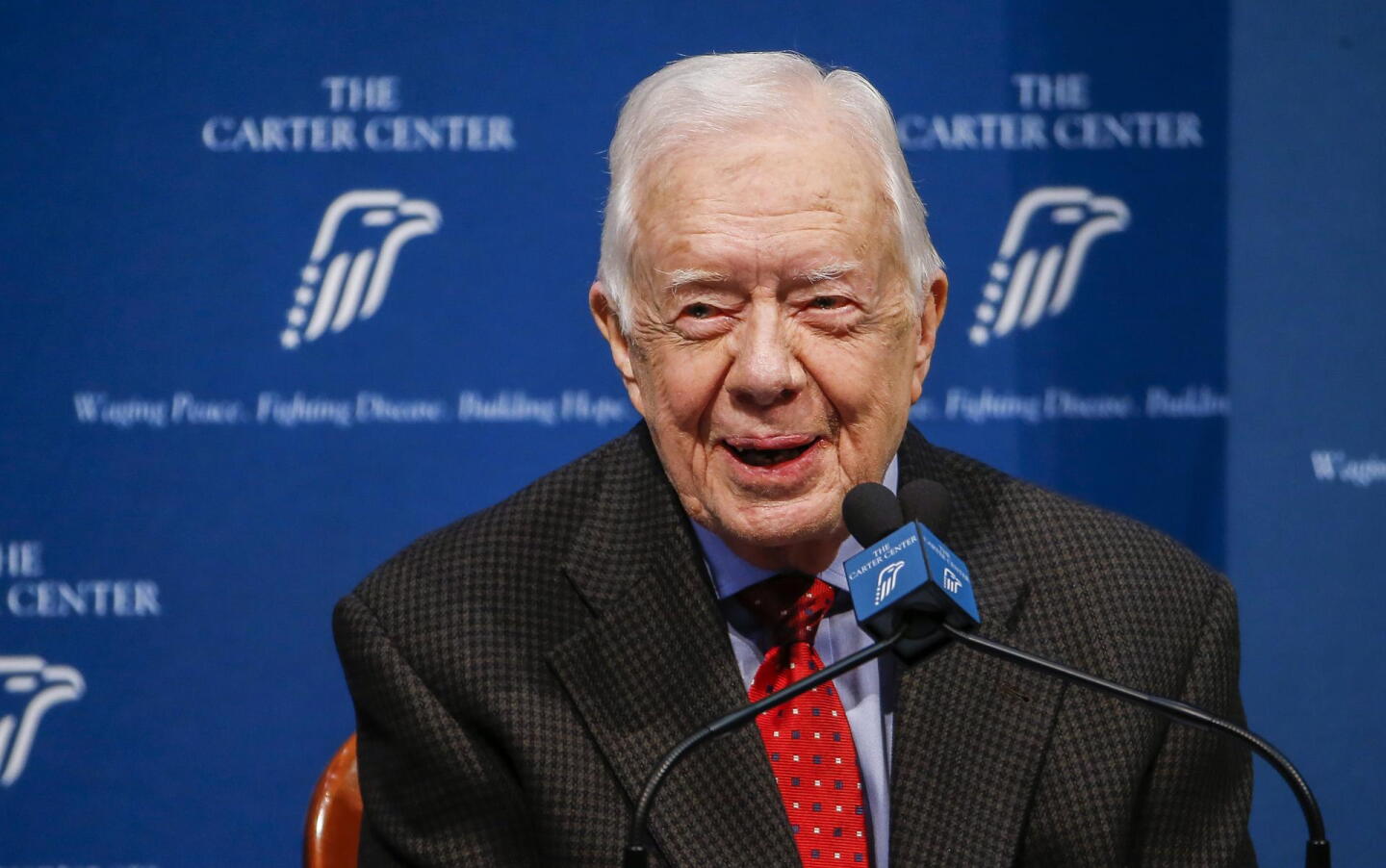 Expresidente de Estados Unidos Jimmy Carter.