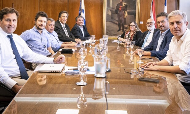 Banco Central: directores y técnicos se reunieron ayer en el Comité de Política Monetaria de la entidad.