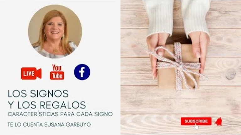 LOS SIGNOS ZODIACALES Y LOS REGALOS - Por Susana Garbuyo