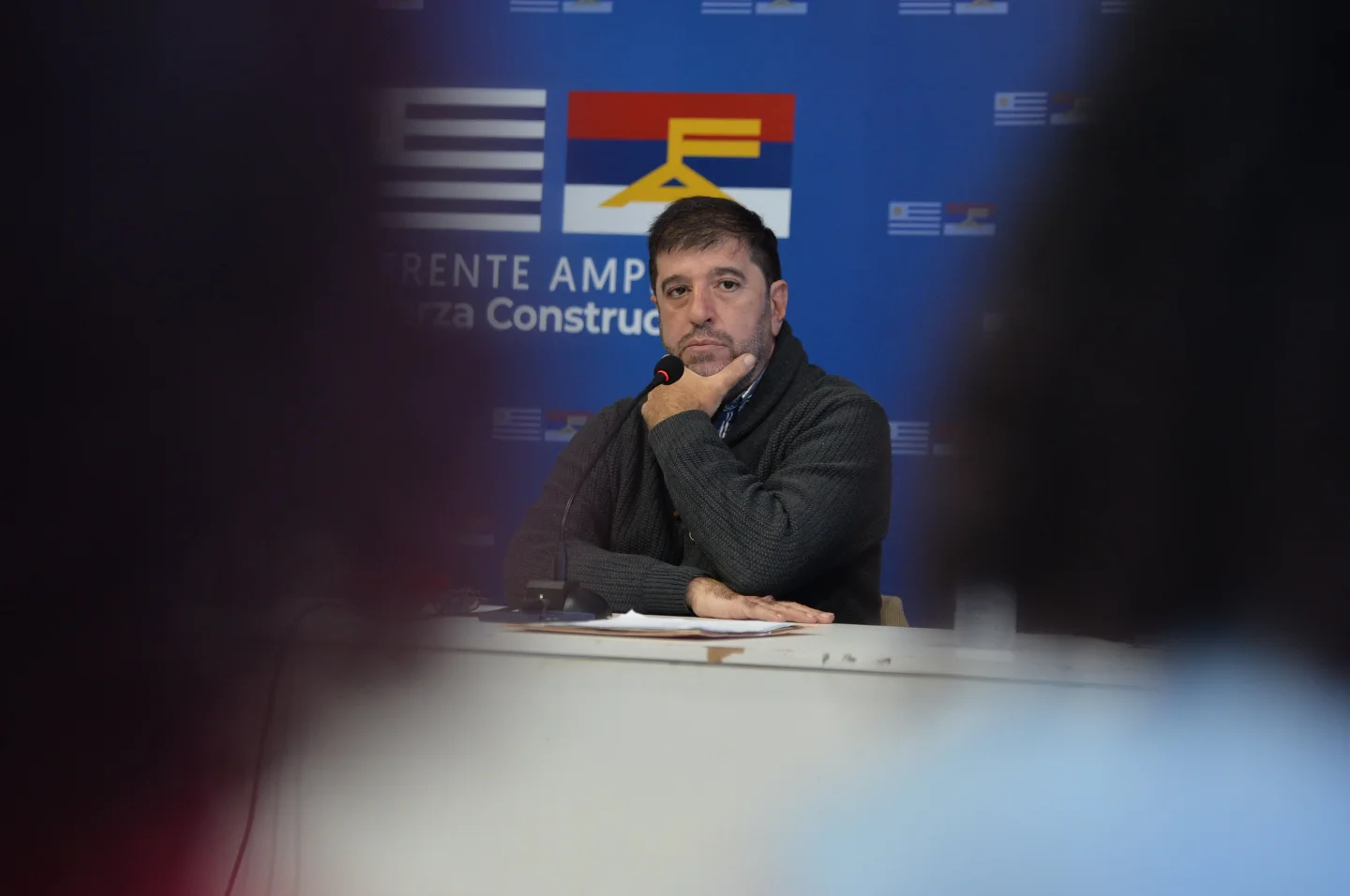 Reunion de la Mesa Politica del Frente Amplio por emergencia hidrica
