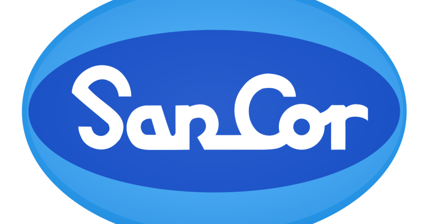 Logo de la láctea Sancor.