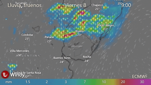 Gif mapa de lluvias.