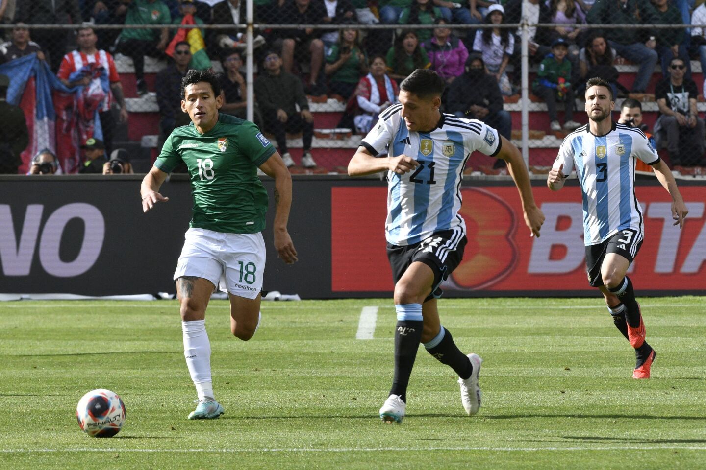 Bolivia-Argentina.