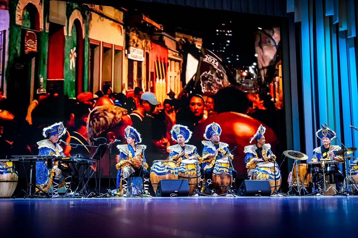 Quinteto Barrio Sur en la Expo Osaka 2025, en Japón.