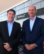 Luiz Pedrucci, CEO de Renault Latin America, y Jorge Portugal, vicepresidente de ventas y marketing para las Américas de la compañía automotriz.