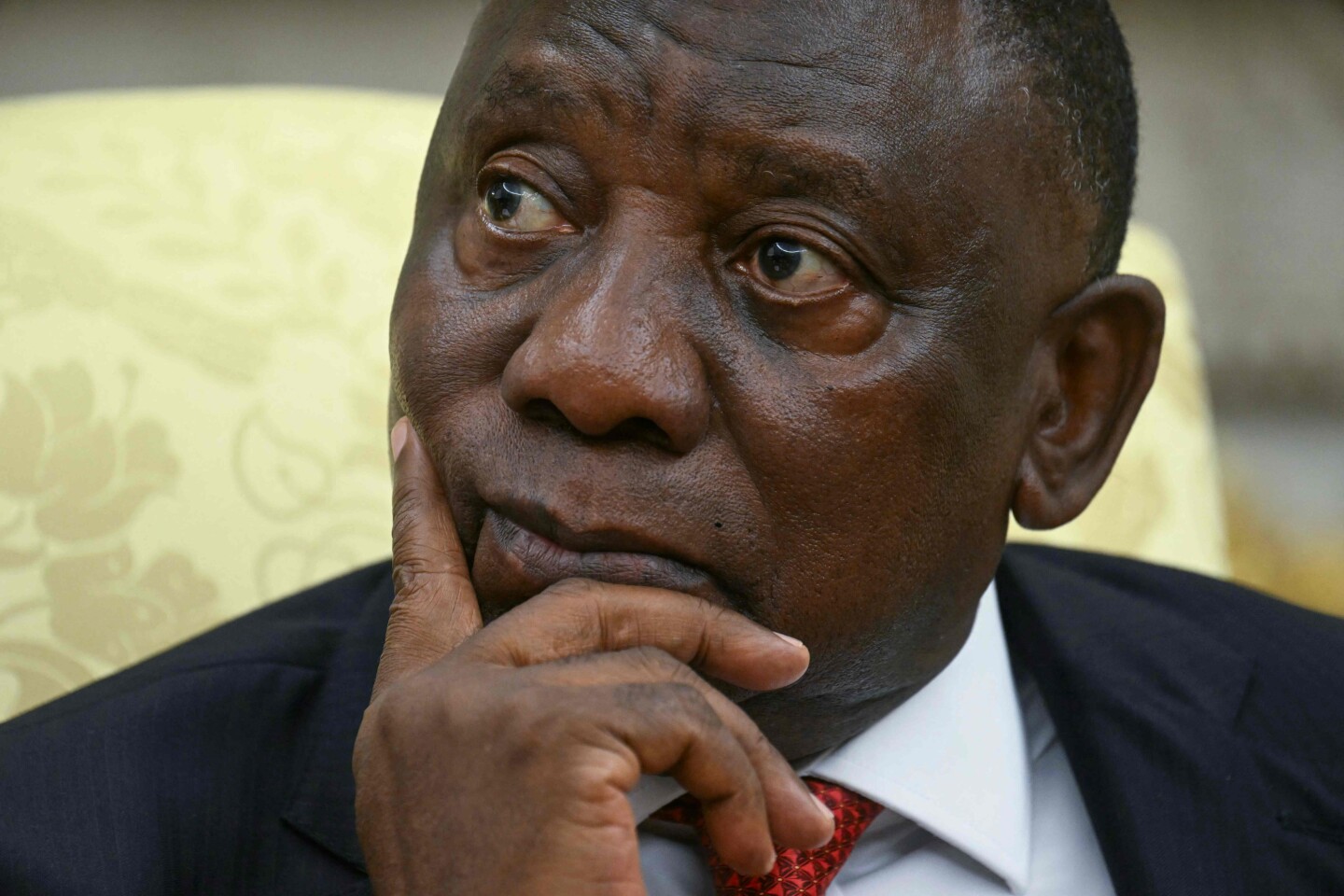 Cyril Ramaphosa, presidente sudafricano.