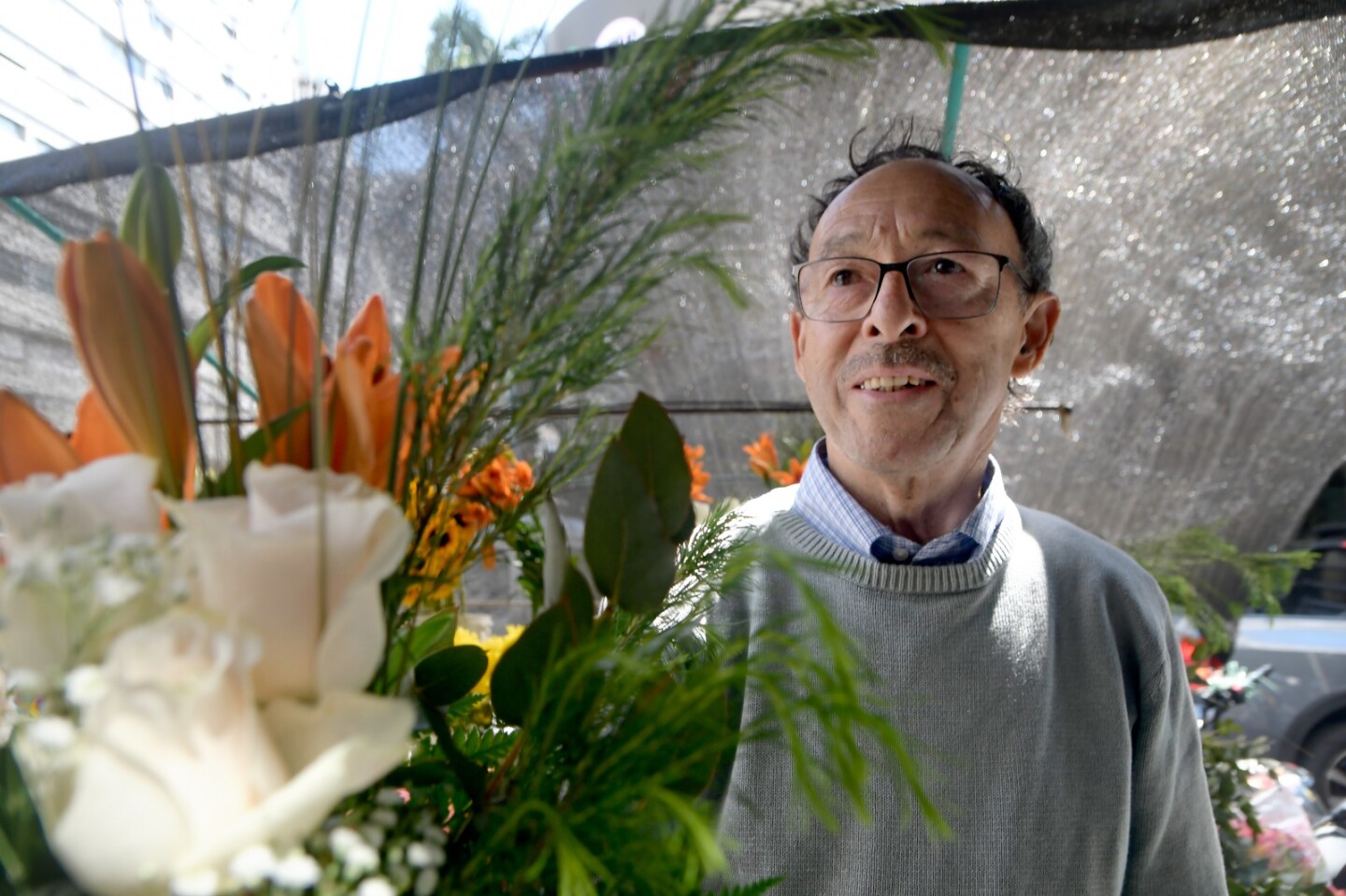 La historia de Rodolfo Reyes, el florista que está en Yi y 18 de Julio ...