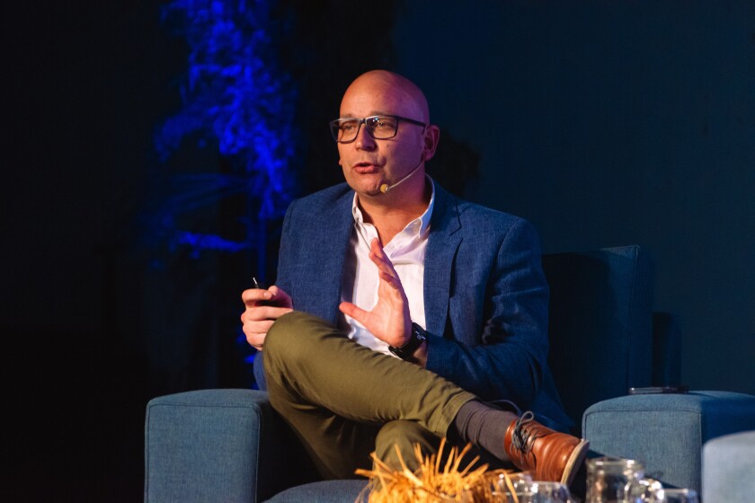 Alfonso Capurro en la tercera edición de la conferencia de arroz en Treinta y Tres