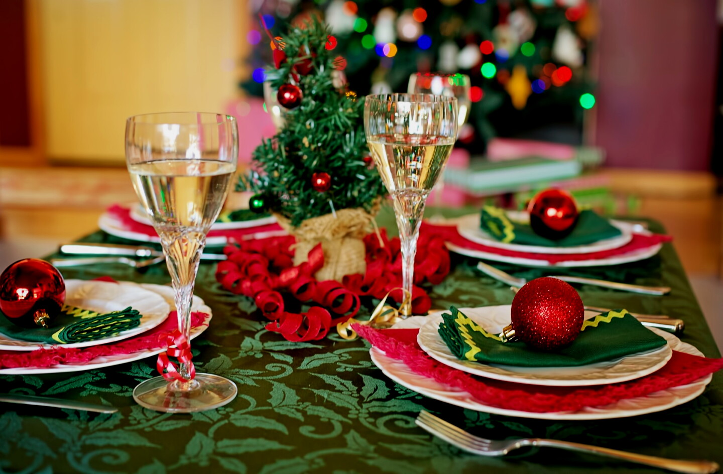 Cena de Navidad. Foto: Pixabay