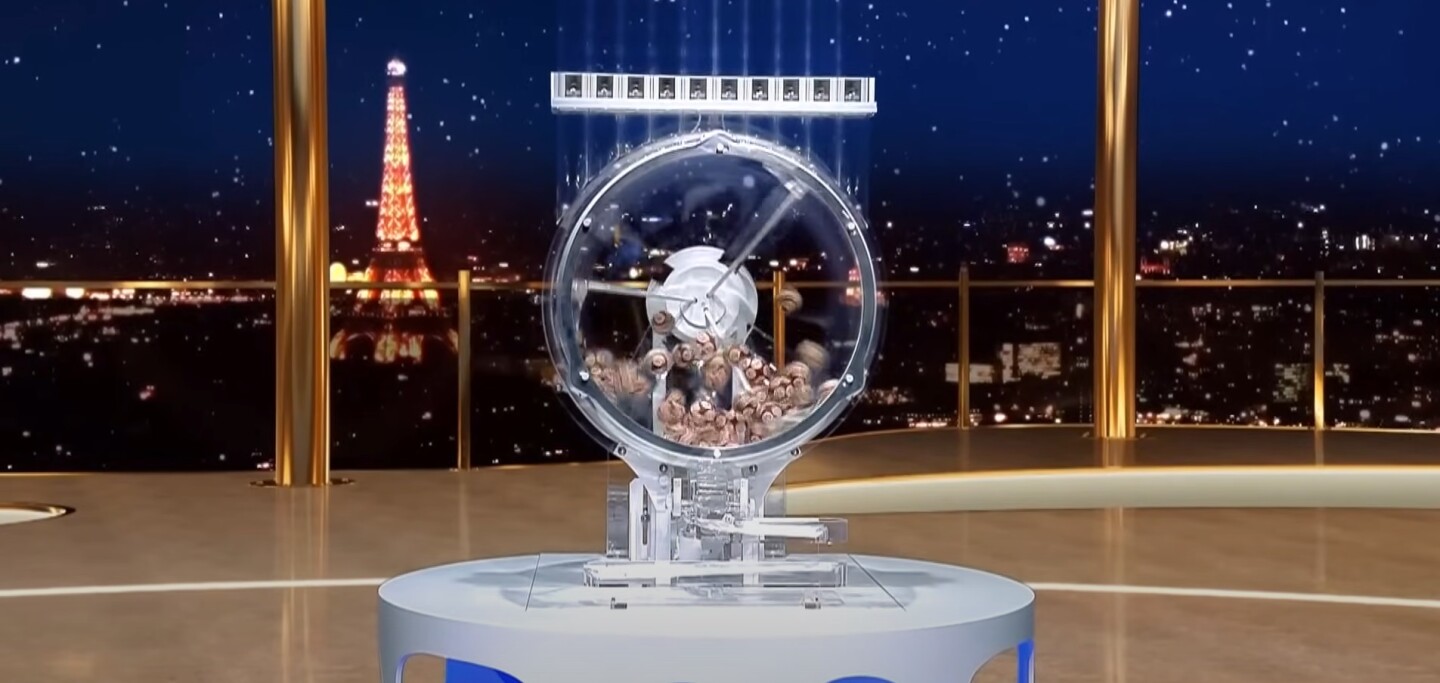 Bolillero del sorteo de Euromillones.