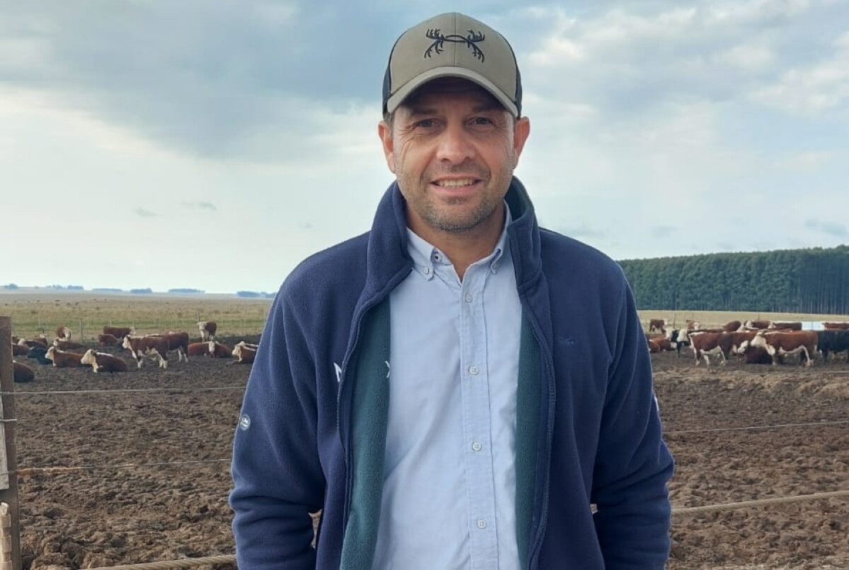 "Si el ganado que compro es de zona sucia, capaz lo pago un poco menos", expresó Juan Domenech