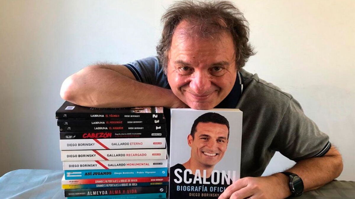 Diego Borinsky, periodista y escritor, autor de la biografía de Lionel Scaloni.