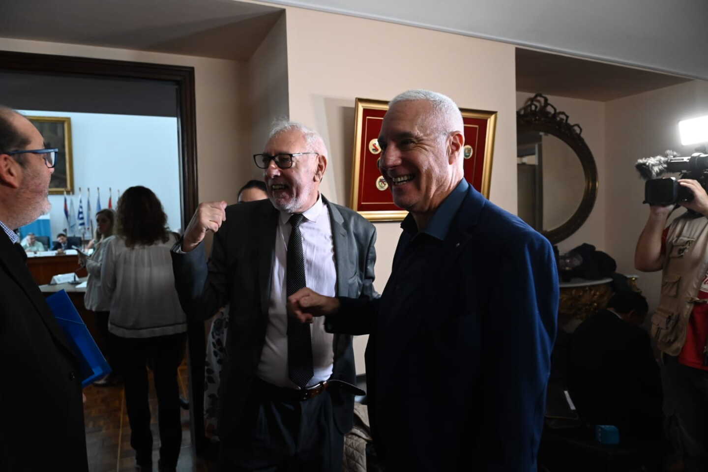 El ministro del Interior, Carlos Negro, concurrió el 27 de marzo pasado al Congreso de Intendentes.