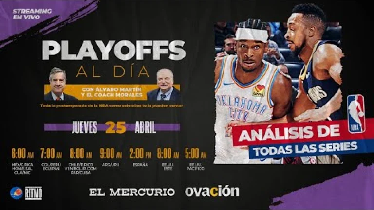 PLAYOFFS AL DÍA #10 🏀 | ÁLVARO MARTÍN & COACH MORALES | JUE 25.ABR.24 | Ritmo NBA