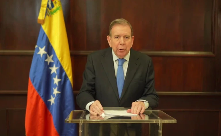 Edmundo González Urrutia habla tras la juramentación de Maduro