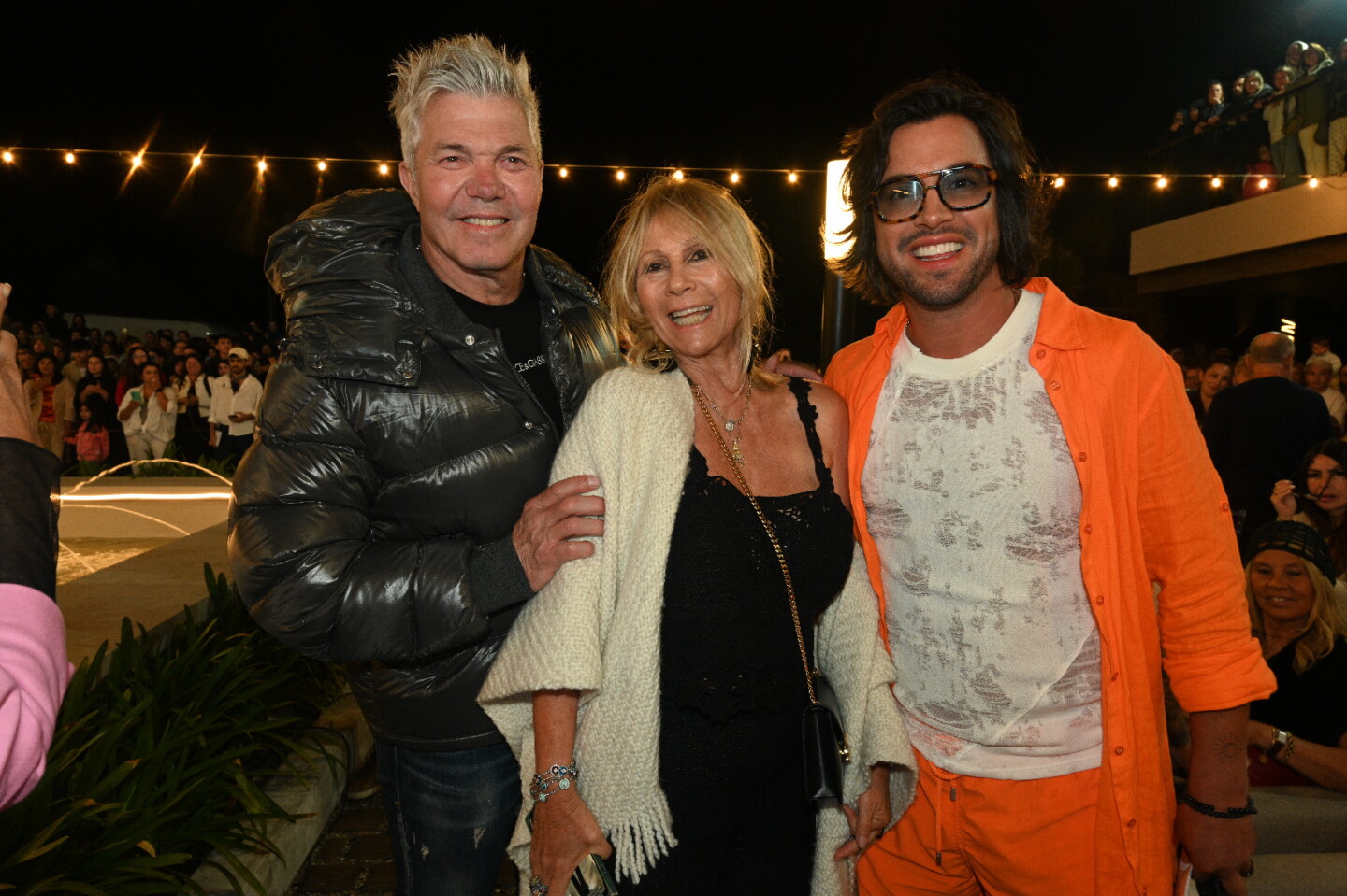 Fernando Cristino junto a los abogados Fernando Burlando y Ana Rosenfeld