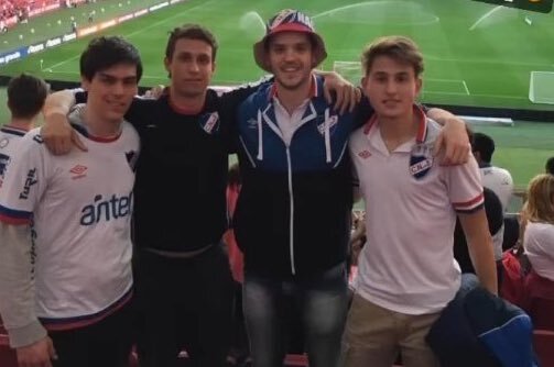 Bruno Damiani en el Beira Río.