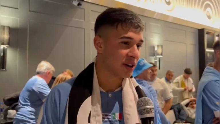 Mateo Ponte tras consagrarse campeón del Mundo