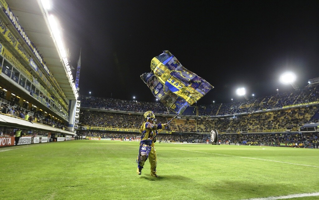 Boca Juniors-Nacional. Foto: EFE