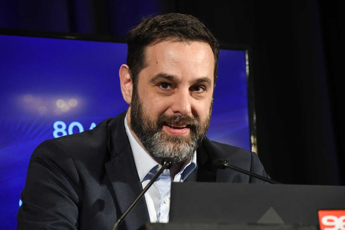 Rafael Porzecanski en un evento de ADM sobre las elecciones internas.