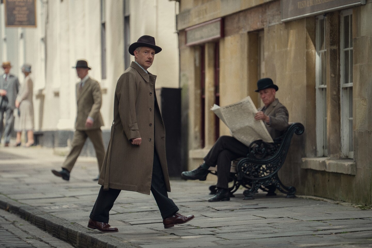 Martin Freeman en "Agatha Christie: Las siete esferas".