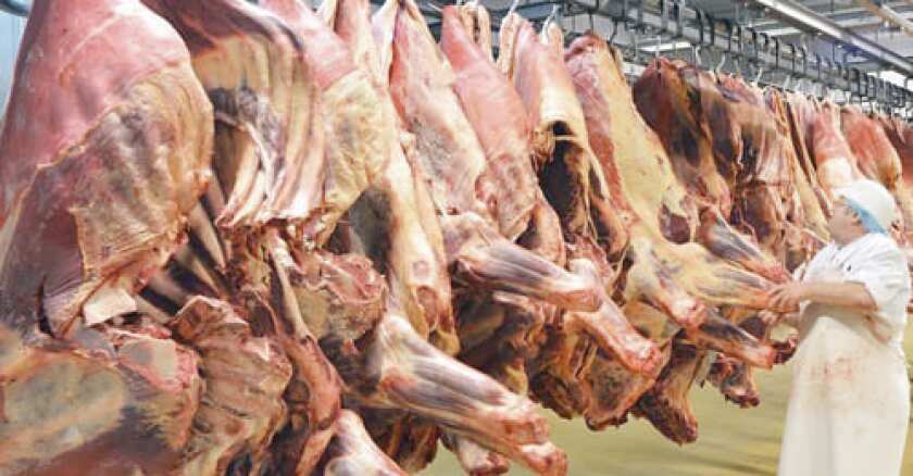 Exportación de carne uruguaya