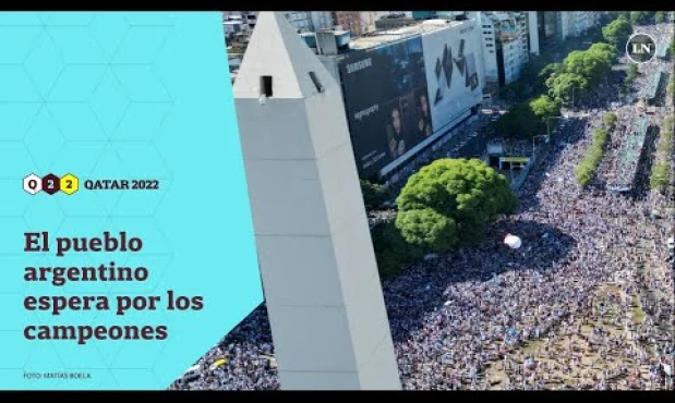 EN VIVO | Los festejos de la selección argentina en el Obelisco y en la Ciudad de Buenos Aires