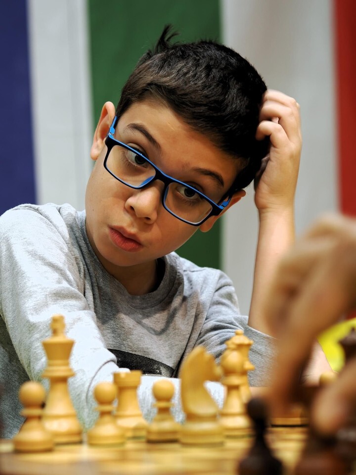 Faustino Oro, un ajedrecista argentino que se convirtió en el Maestro Internacional más joven de la historia.