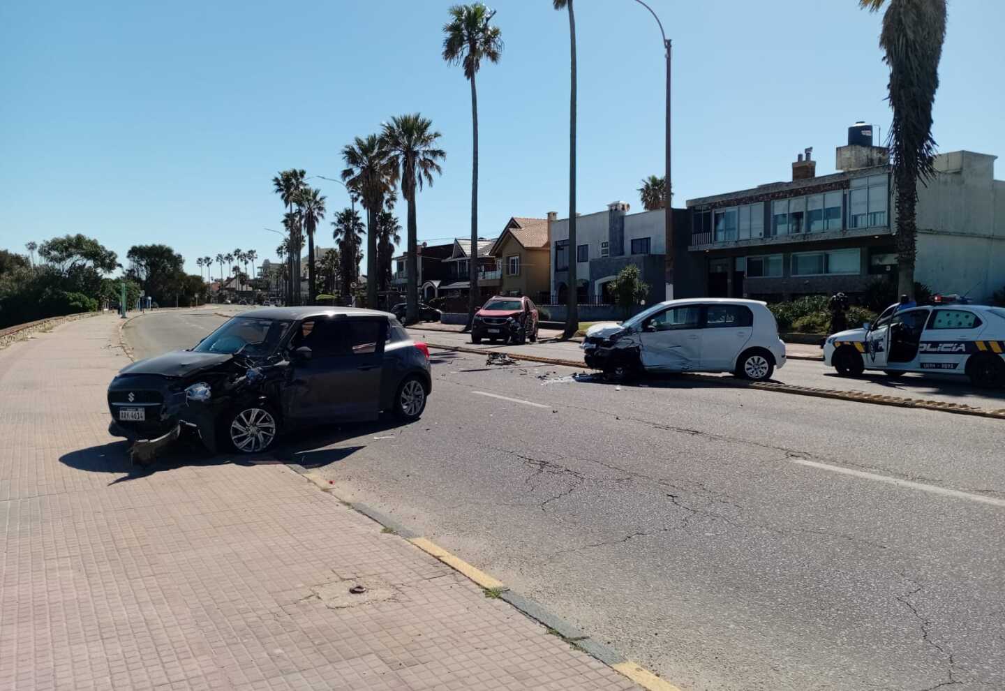 Siniestro triple en Punta Gorda