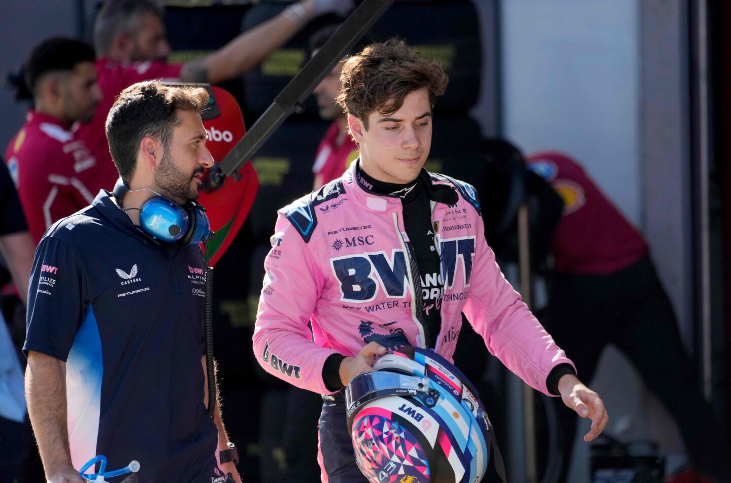 Franco Colapinto: el argentino de Alpine recibió una sanción de cinco segundos en el GP de Austria.
