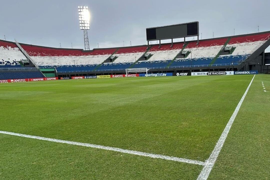 El Estadio Defensores del Chaco de Asunción del Paraguay.