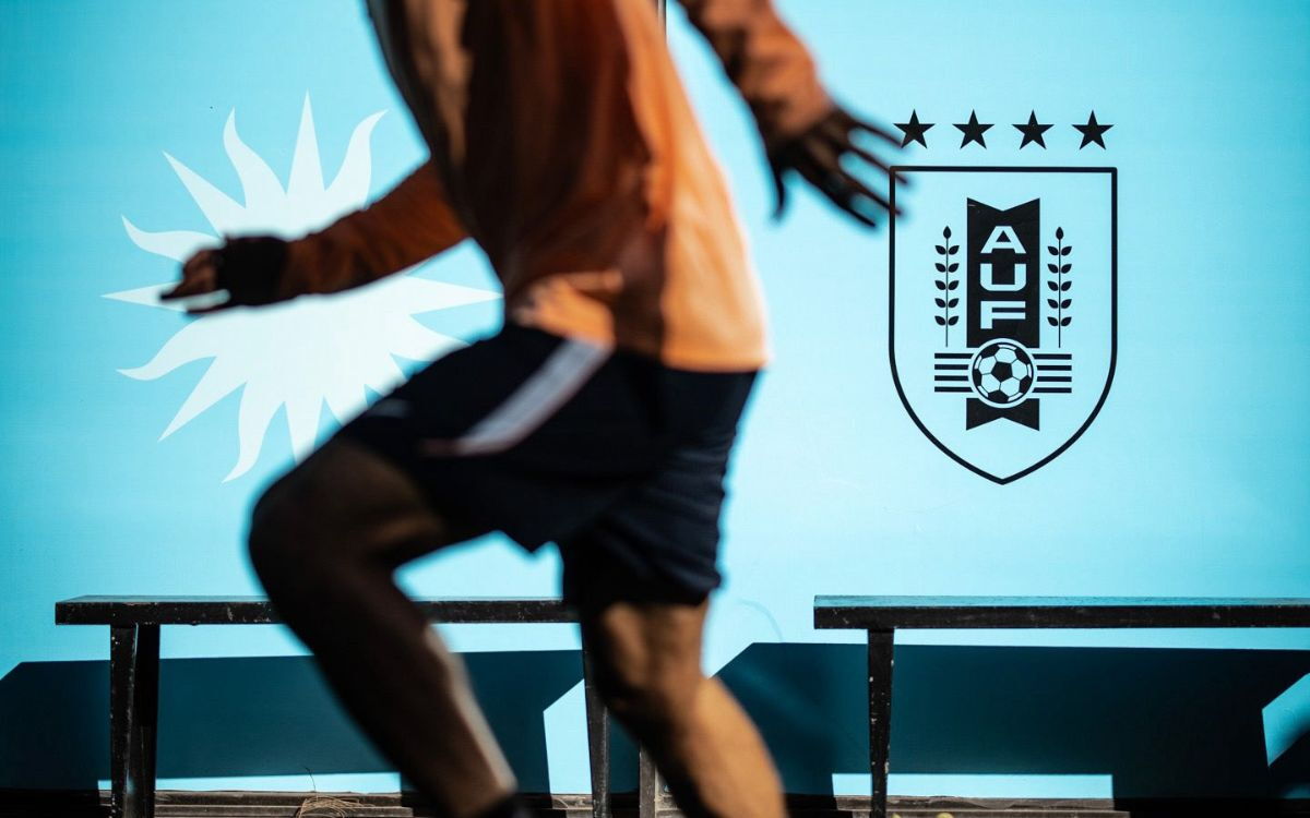 Entrenamiento de la selección de Uruguay durante el Mundial 2026.